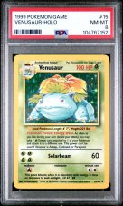 Venusaur 15/102 PSA 8