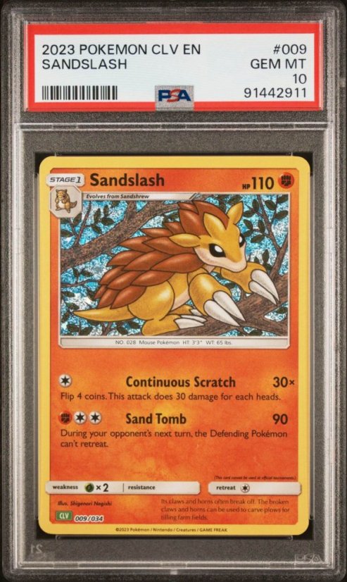 Sandslash CLV 009/034 PSA 10