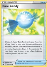 Rare Candy Reverse holo (CRZ 141)