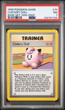 Clefairy Doll 70/102 1999-2000 Version PSA 7