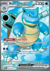 Blastoise ex (MEW 184) - NM