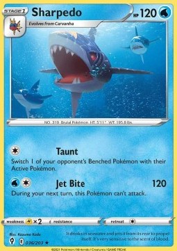 Sharpedo (EVS 036) - NM