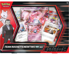 Pokémon TCG Team Rocket’s Mewtwo ex Box (Rip & Ship)