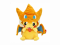 Plyšový Pikachu (Charizard poncho)