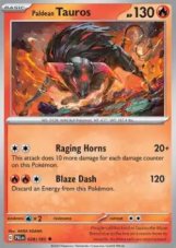 Paldean Tauros Reverse holo (PAL 028)