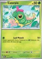 Caterpie Reverse holo (MEW 010)