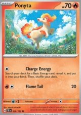 Ponyta Reverse holo (TEF 026)