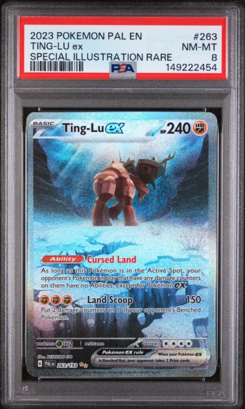 ting lu pokemon card - ex 275/193 - Paldea Evolved 109/182 / Rare Card Type / HP / Stage Ting-Lu - SV04: Paradox Rift