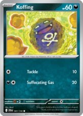 Koffing Non holo/Reverse holo (JTG 091)