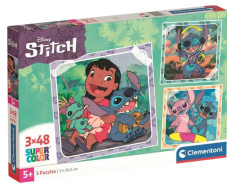 Puzzle Disney - Stitch (3x) 48 ks