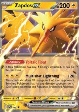 Zapdos ex (SVP 049) - NM