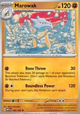 Marowak Holo/Reverse holo (MEW 105)