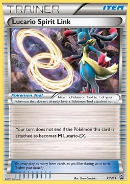 Lucario Spirit Link (XYPR 211) - NM