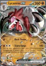 Lycanroc ex (PAL 117) - NM