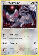 Glameow Reverse holo (BKP 93)