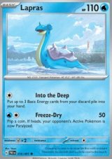 Lapras Reverse holo (PAF 016)