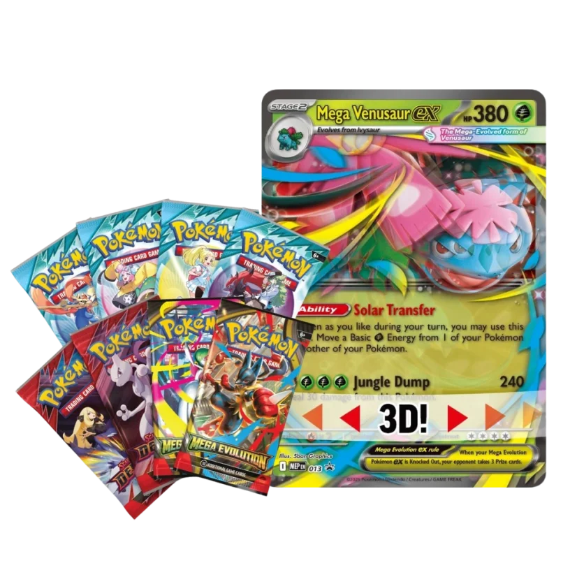 pokemon croconaw card Pokemon TCG: Mega Venusaur EX Premium Collection Box