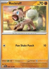 Rockruff Reverse holo (TEF 089)