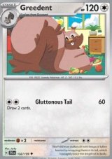 Greedent Non holo/Reverse holo (JTG 132)