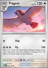 Pidgeot Reverse holo (MEW 018)
