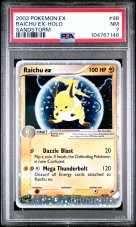 Raichu ex 98/100 PSA 7