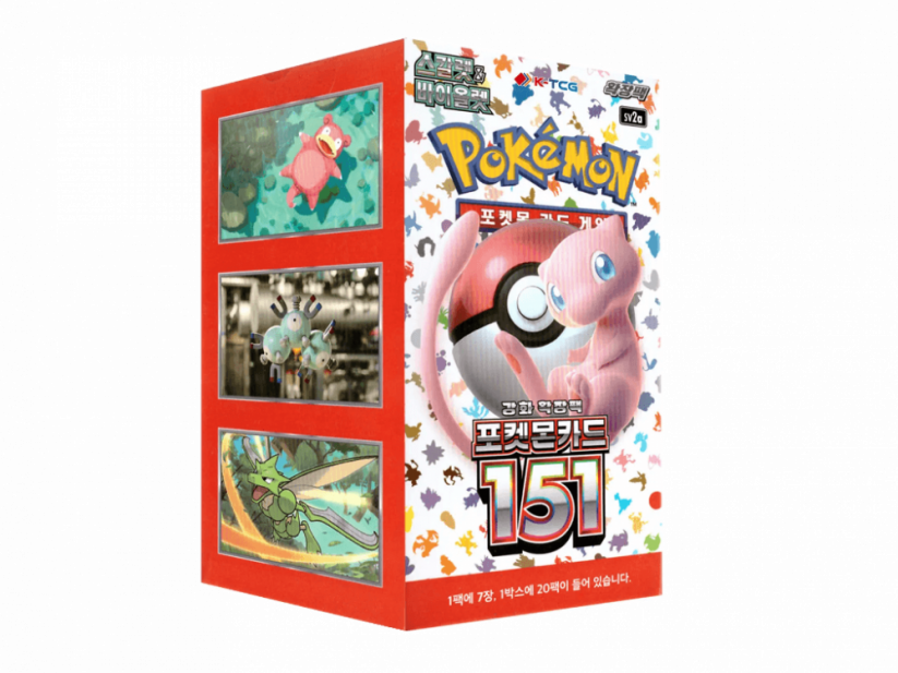 Pokémon 151 Booster Box Korean