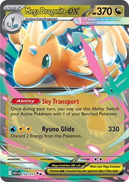 Mega Dragonite ex (ASC 152) - NM - Gengar.eu