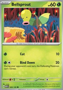 Bellsprout (MEW 069) - NM