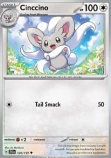 Cinccino Non holo/Reverse holo (JTG 126)