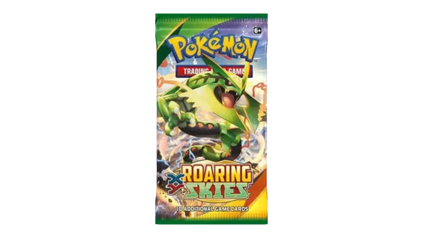 pokemon tcg xy roaring skies elite trainer box card game XY: Mega Rayquaza Roaring Skies Elite
