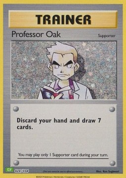 Professor Oak (CLV 024) - NM