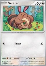 Sentret Non holo/Reverse holo (JTG 118)