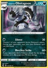 Galarian Obstagoon (FST 161) - NM