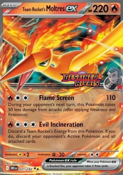 Team Rocket's Moltres ex (xDRI 031) - Gengar.eu