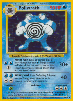 Poliwrath (BS 13) - EX