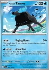 Paldean Tauros Reverse holo (PAL 041)