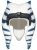 LEGO Pokrývka hlavy Ahsoka SW