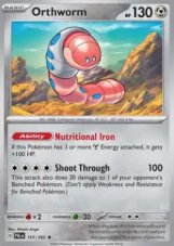 Orthworm Holo/Reverse holo (PAL 151)