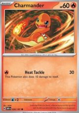 Charmander Non Holo/Reverse holo/Holo (OBF 026)