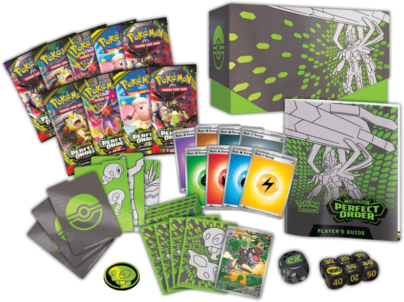 Pokmon Mega Evolution - Perfect Order: Elite Trainer Box (ETB) - Gengar.eu Pokmon Mega Evolution - Perfect Order: Elite Trainer Box (ETB) - Gengar.eu