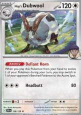 Hop's Dubwool Holo/Reverse holo (JTG 136)
