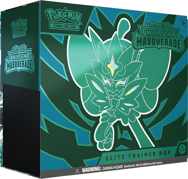 Pokémon Scarlet & Violet Twilight Masquerade Elite Trainer Box (ETB)