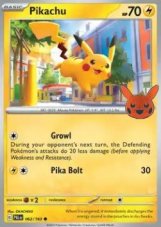 Pikachu (BOO23 PAL 062) - NM