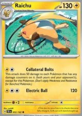 Raichu Reverse holo (TEF 052)