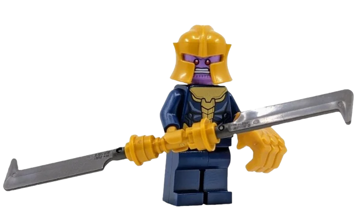 LEGO Superheroes Thanos Minifigurka with Infinity Sword