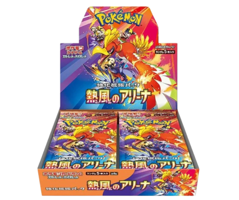 Pokémon Scarlet & Violet - Heat wave arena Booster Box - Japanese