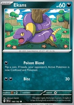 Ekans (TEF 100) - NM