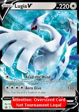 ポケモンカード Lugia V Lugia V (SWSH 301) - JUMBO - NM | Gengar.cz