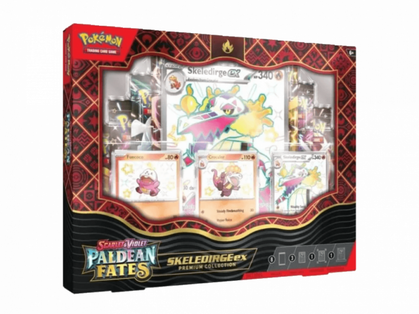 Pokémon Paldean Fates Premium Collection - Skeledirge ex