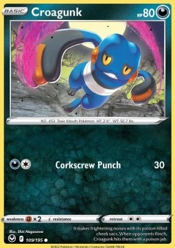 Croagunk (SIT 109) - NM